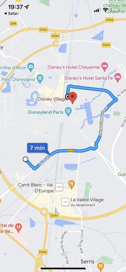 T3 Riviera Apartment Near Disneyland Paris Chessy  Εξωτερικό φωτογραφία
